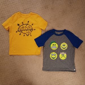 Kid's Gap Kids Tee Shirts - multi (small) BUNDLE of 2